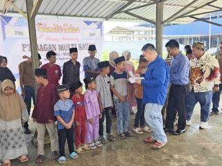PT Bagan Multi Sawit Gelar Syukuran HUT ke-1 Sekaligus Santuni Anak Yatim