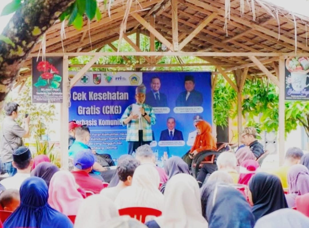 Pemko Pekanbaru Gelar Cek Kesehatan Gratis Berbasis Komunitas