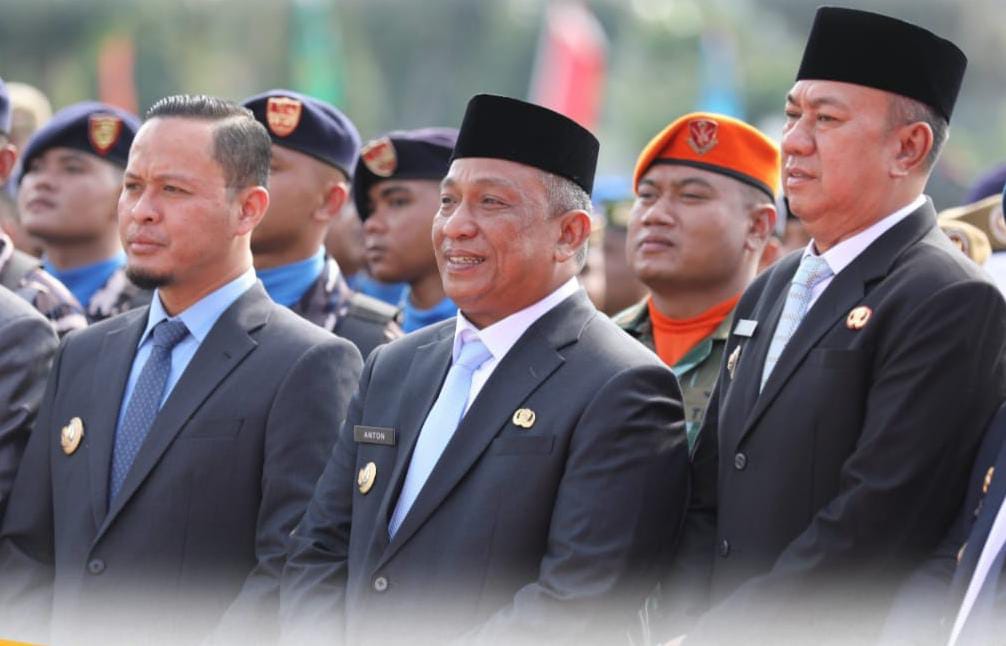 Bupati Rohul Hadiri Upacara HUT ke-80 TNI di Pekanbaru: TNI Tetap di Hati Rakyat