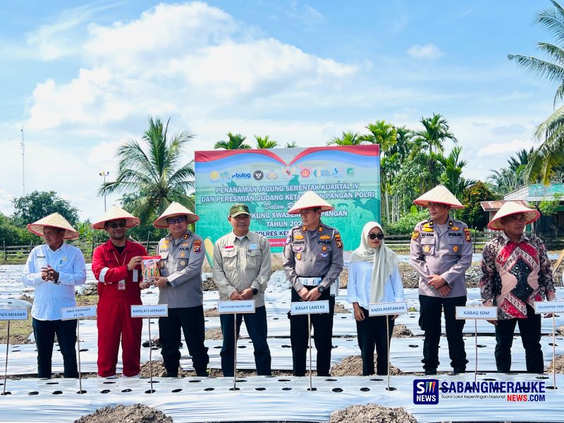 Semangat Kolaborasi Wujudkan Swasembada Pangan: PT Imbang Tata Alam dan Polres Meranti Tanam Jagung Serentak