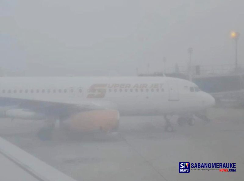 Pekanbaru Diselimuti Kabut Tebal, Penerbangan Batik Air Ditunda Pagi Tadi