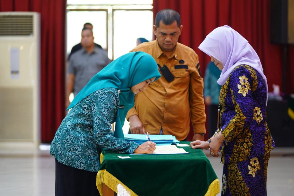Henny Wahid Teken Kerja Sama dengan 15 Perguruan Tinggi untuk Percepat Penurunan Stunting di Riau
