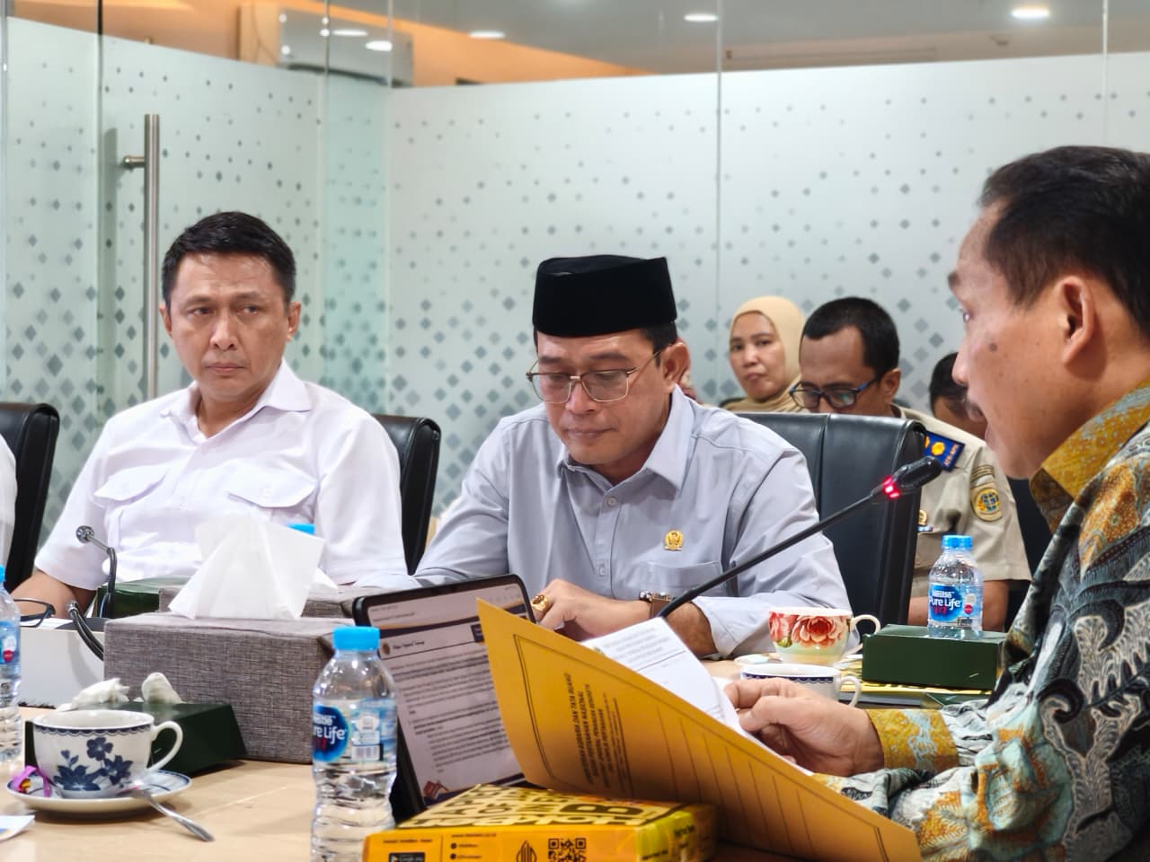 Konflik 473 Hektare di Simpang Gambus, Anggota DPD Penrad Siagian dan Kementerian ATR/BPN Tunda Proses Pembaharuan HGU PT Socfindo