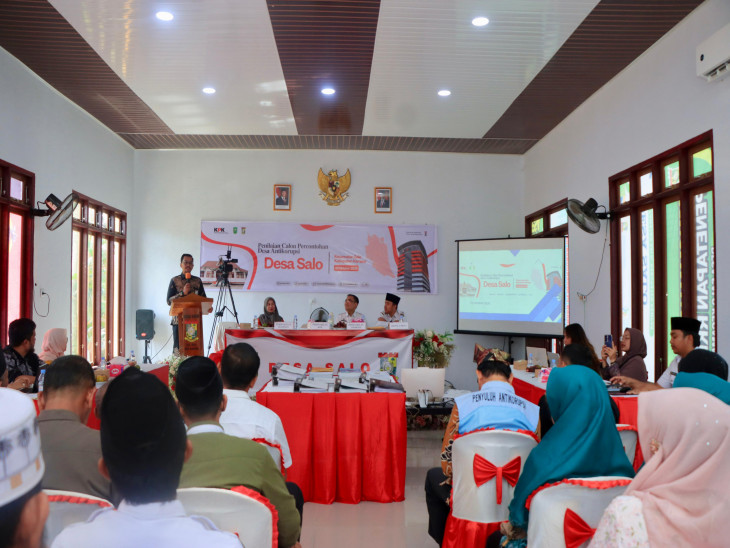 Tim KPK Turun ke Desa Salo Kabupaten Kampar, Ini Agendanya