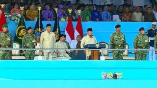 Pidato Lengkap Prabowo di HUT Ke-80 TNI, Minta Tak Lengah, Terus Introspeksi