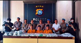 Polres Kepulauan Meranti Dikabarkan Bongkar Jaringan Narkoba Besar, 30 Kilogram Sabu Disamarkan dalam Bungkus Teh Cina