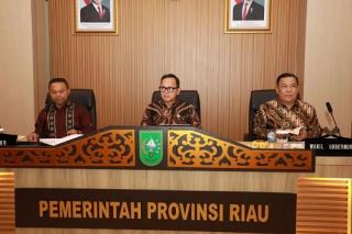 Terima Kunjungan Wamendagri, Gubri Titip Aspirasi Percepatan Pembangunan di Riau