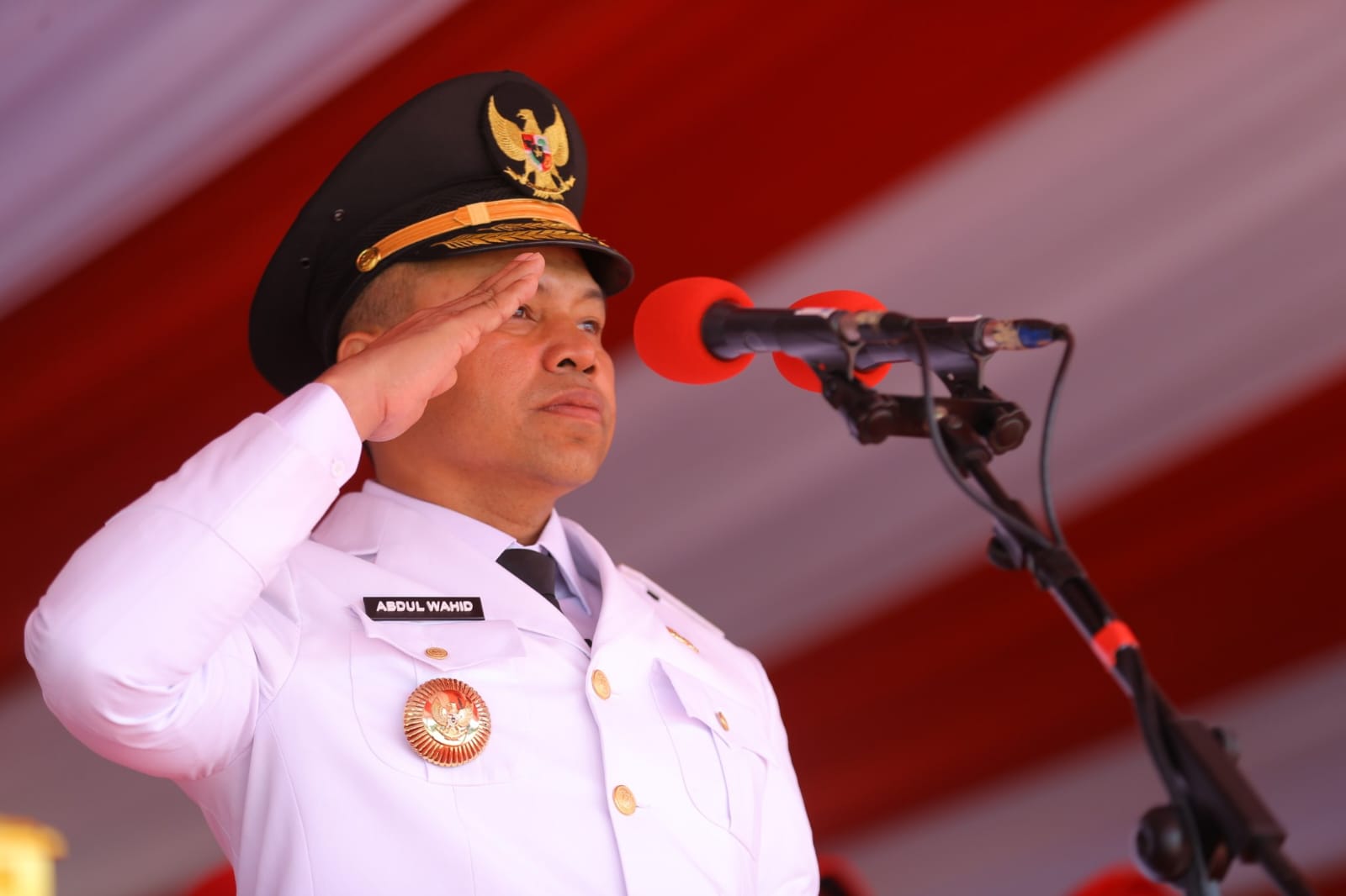 Galeri Foto: Upacara Peringatan HUT RI ke-80 di Riau Berlangsung Penuh Hikmat, Rakyat Sejahtera Indonesia Maju
