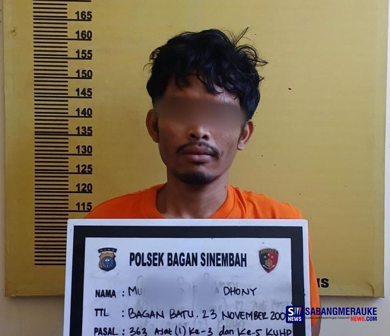 Polsek Bagan Sinembah Berhasil Ungkap Kasus Curat, Pelaku Ditangkap Bersama Barang Bukti