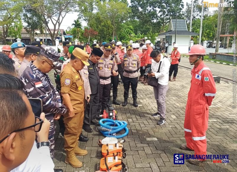 PT ITA Perkuat Sinergi Kebencanaan, Hadiri Apel Siaga Hidrometeorologi di Meranti