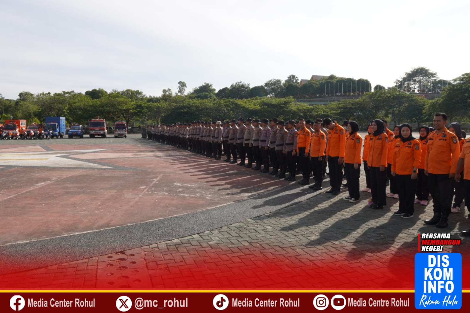 Wabup Syafaruddin Pimpin Apel Kesiapsiagaan Tanggap Darurat Bencana