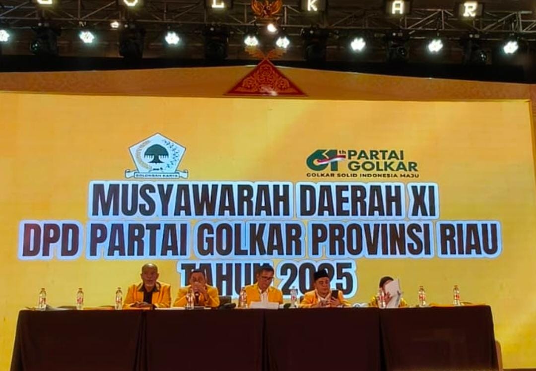 SF Hariyanto Belum Muncul di Arena Musda XI Partai Golkar Riau, Yulisman Calon Tunggal Ketua?