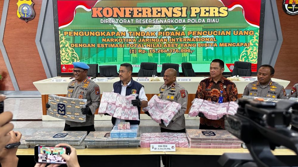 Polda Riau Sita Aset Tersangka Bandar Narkoba Rp 15 Miliar, Ini Kasusnya