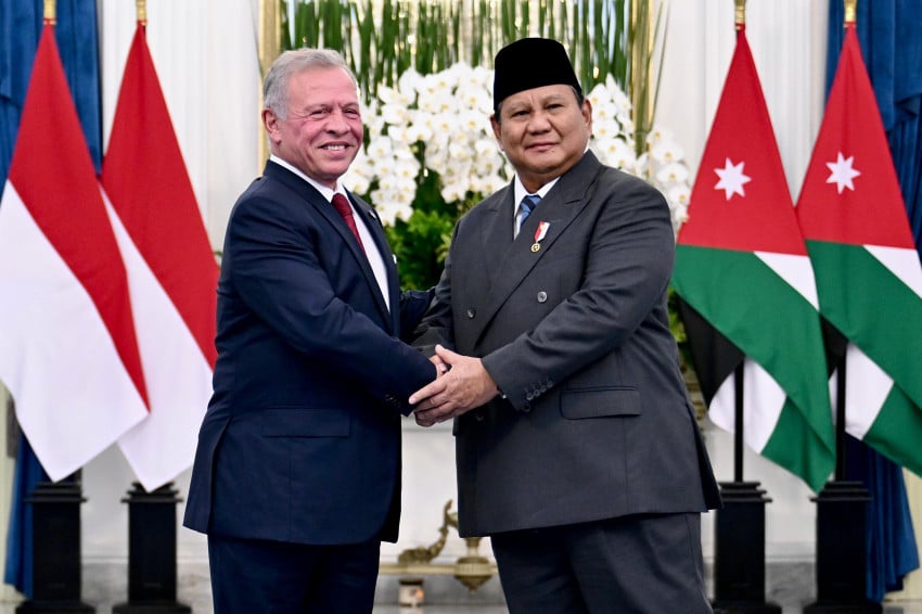 Raja Yordania Puji Prabowo: Banyak Program Anda Membantu Rakyat