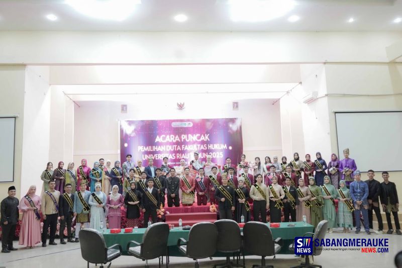 Daffa Azri-Adelia Afisyah Terpilih Jadi Duta Fakultas Hukum Unri 2025, Ini Daftar Lengkap Pemenangnya