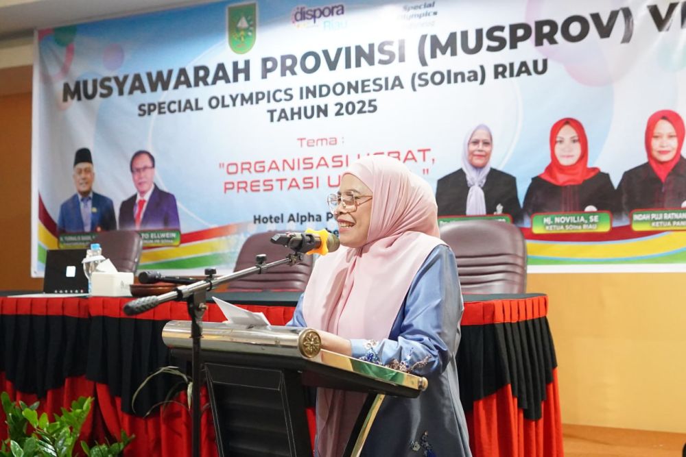 Komitmen Tak Tergoyahkan, Adrias Dorong SOIna Riau Perkuat Nilai Kemanusiaan dan Martabat Atlet