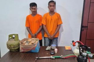 Polda Riau Gerebek Tambang Emas Ilegal di Kuantan Mudik, Dua Pelaku Diamankan