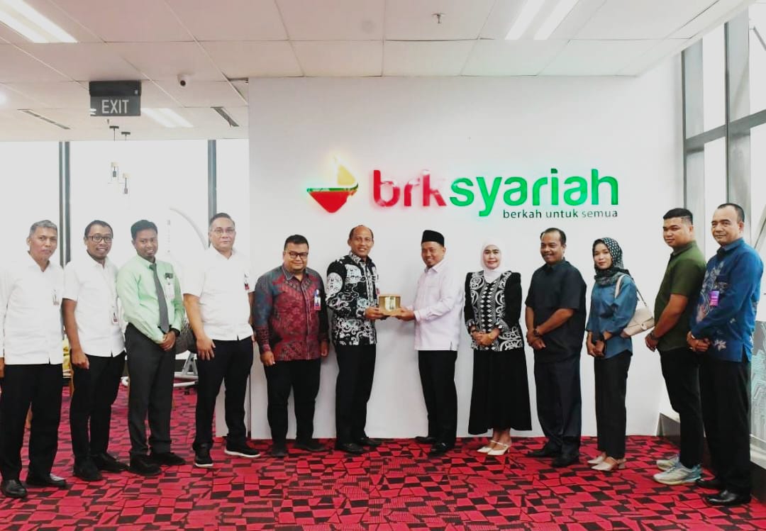 Bapemperda DPRD Kabupaten Rokan Hulu Sambangi Kantor Pusat BRK Syariah, Lakukan Diskusi Terkait Penambahan Modal
