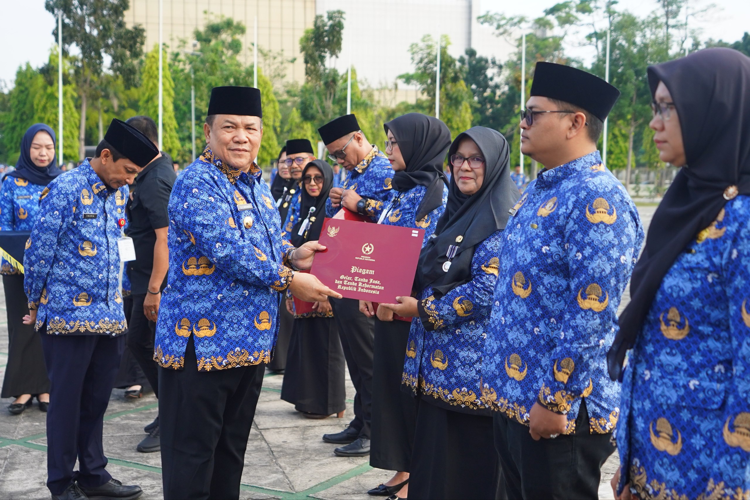 HUT Korpri ke-54, Plt Gubri SF Hariyanto Peringatkan ASN Netral dan Jaga Integritas