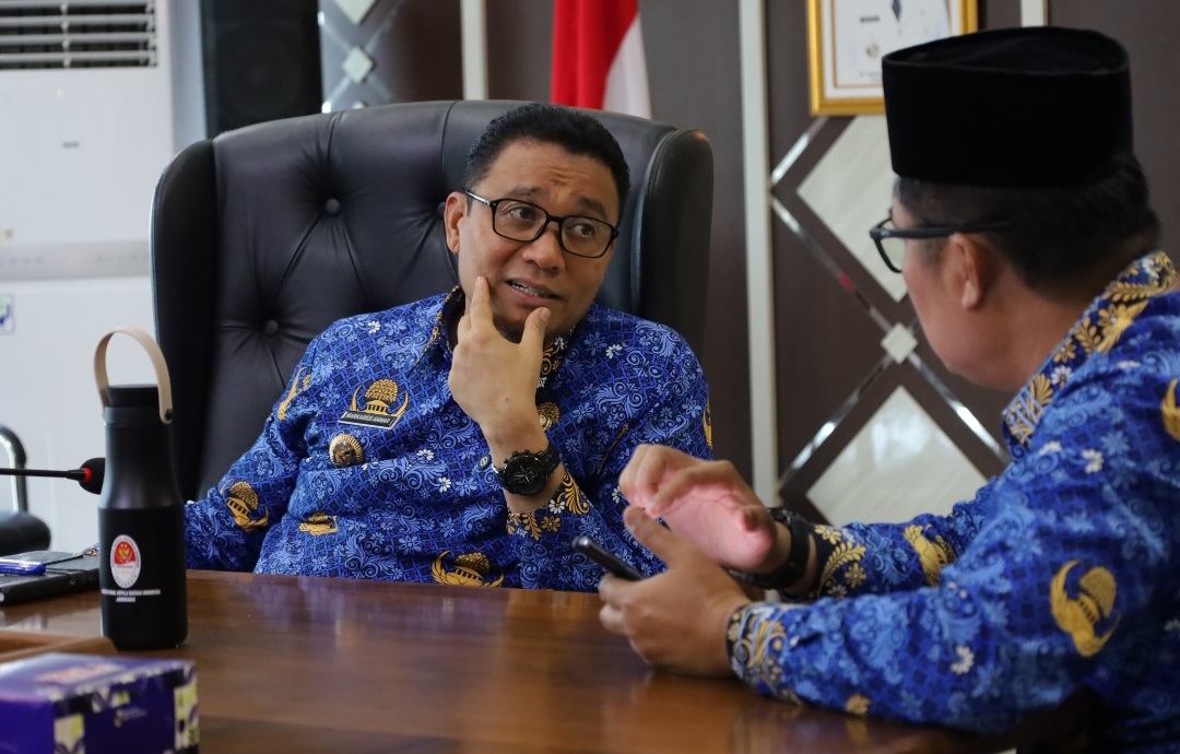 Wawako Pekanbaru Ikuti Rapat Virtual Dengan Kemendagri Terkait Persiapan Nataru