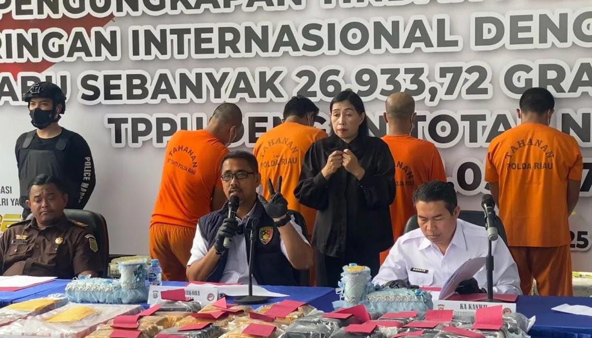 Kasus Narkoba Jaringan Internasional Dikendalikan dari Lapas, Polda Riau Sita Rumah dan Uang Rp 3 Miliar