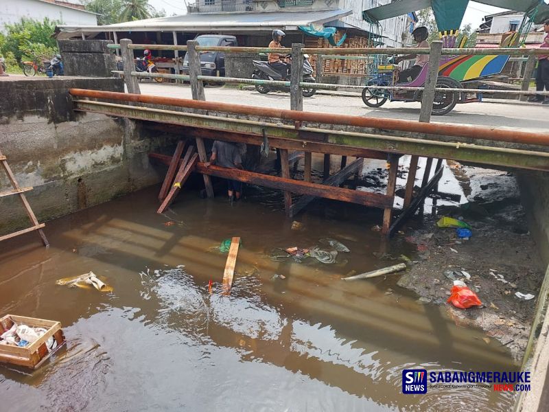Cegah Risiko Ambruk, Dua Infrastruktur Kritis Ditangani Darurat, PUPR Meranti Pastikan Pembangunan Baru Tahun Depan