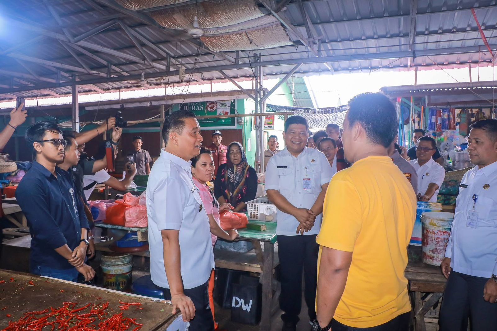 Pemko Pekanbaru Kawal Harga Pangan, Pastikan Stabilitas Pasar Jelang Nataru