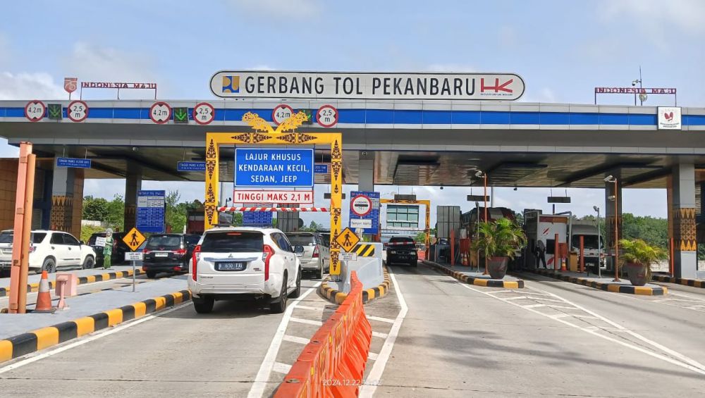 Lonjakan Kendaraan Tercatat Selama Periode Nataru di Jalan Tol Trans Sumatera
