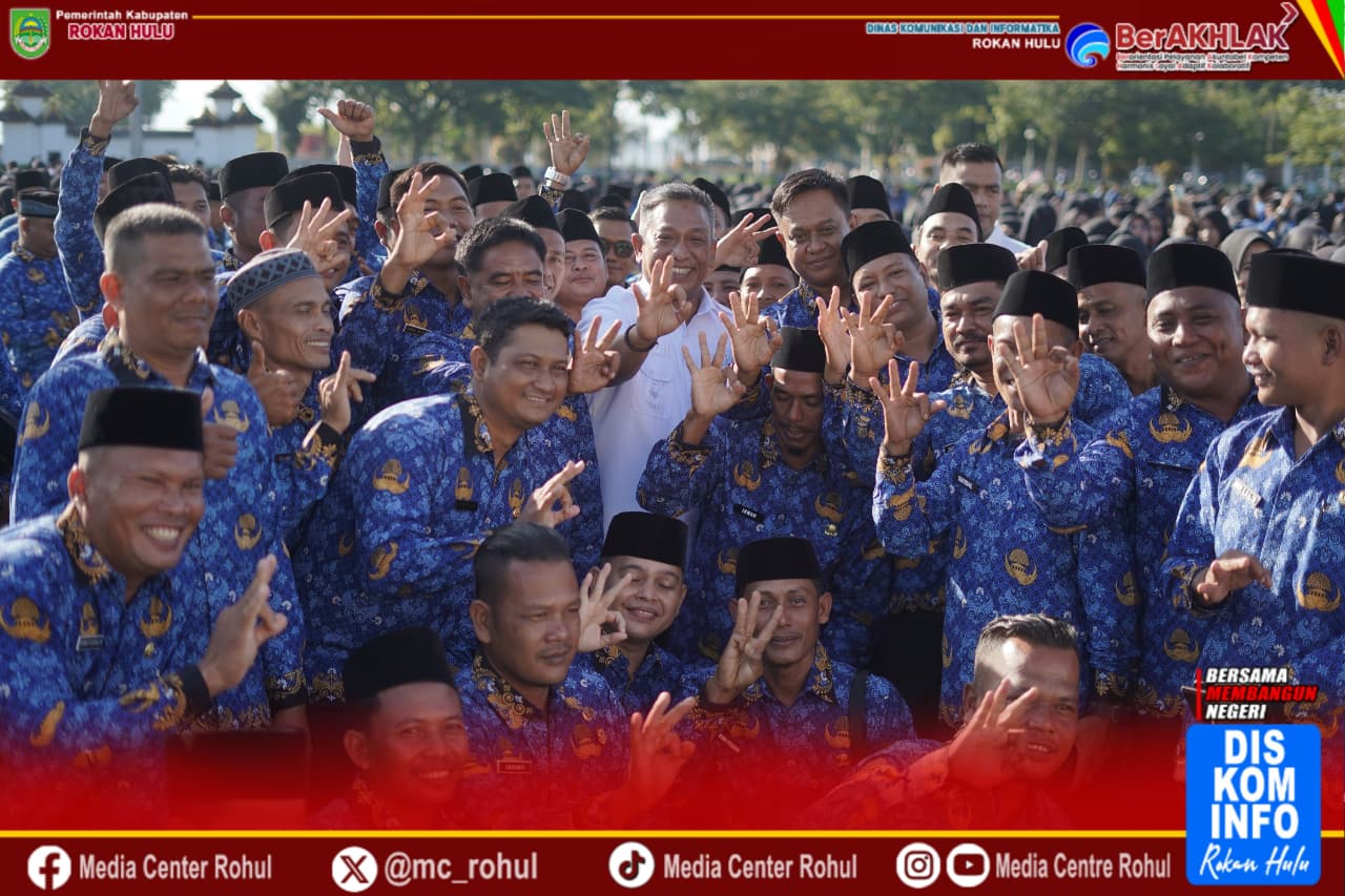 Kado Akhir Tahun, 1.608 Tenaga Honorer Rokan Hulu Resmi Terima SK PPPK Paruh Waktu