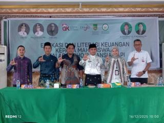 BRK Syariah Support Kegiatan Edukasi dan Literasi Keuangan di Kampus STAI Ar Ridho Bersama OJK Provinsi Riau 