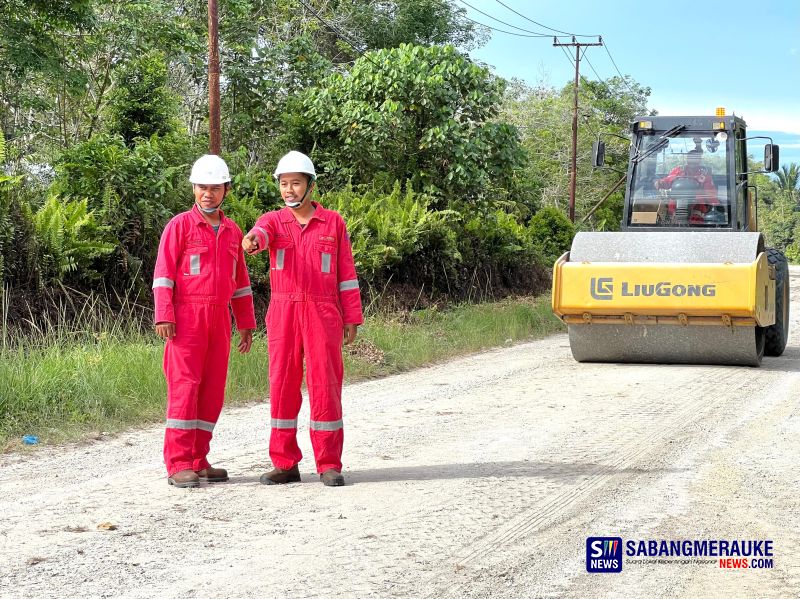 Kolaborasi Merawat Merbau: FKKD Bangun Komunikasi, PT ITA Perbaiki Jalan Sepanjang 12 Kilometer