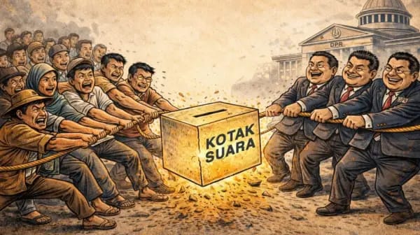 Ini 4 Dampak Negatif Pilkada Lewat DPRD, Elit Parpol Jadi Penentu Rakyat Cuma Nonton