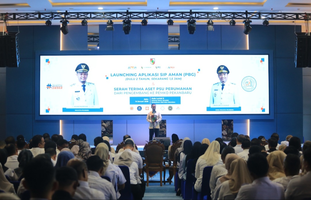 Wako Agung Launching Sip Aman, Permudah dan Percepat Pengurusan Izin Bangunan