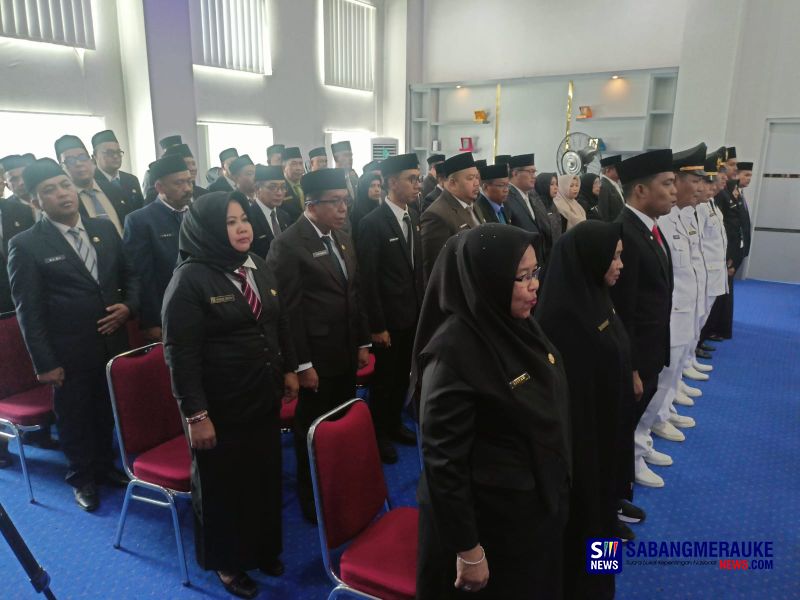 Lantik Puluhan Pejabat, Bupati Rohil Ingatkan Pegawai Agar Tidak Duduk di Kedai Kopi saat Jam Kantor