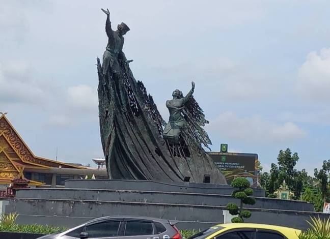 Tugu Zapin Warisan Gubernur Rusli Zainal akan Dipindah, Pemprov Lakukan Kajian