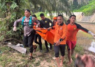 Hari Ketiga Pencarian, Bocah yang Tenggelam di Sungai Ngaso Rohul Ditemukan Tewas