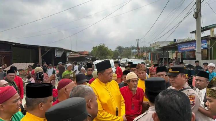 Lahan Kebun Sawit Eks Torganda Sitaan Satgas PKH Picu Konflik 2 Kelompok Adat di Rokan Hulu