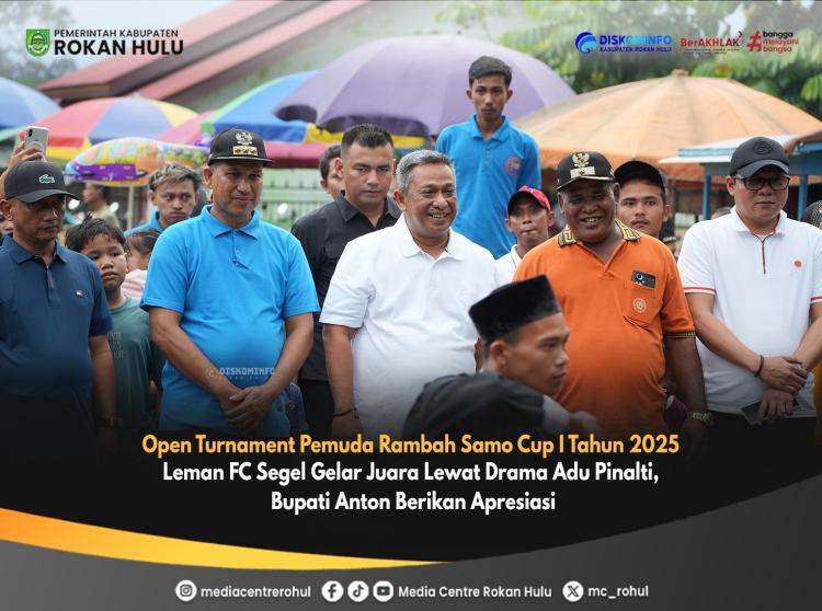 Leman FC Segel Gelar Juara Lewat Drama Adu Pinalti, Bupati Anton Berikan Apresiasi