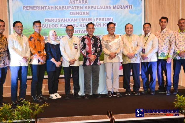 Pemkab Kepulauan Meranti Perkuat Ketahanan Pangan, Gudang Bulog Dibangun 2026