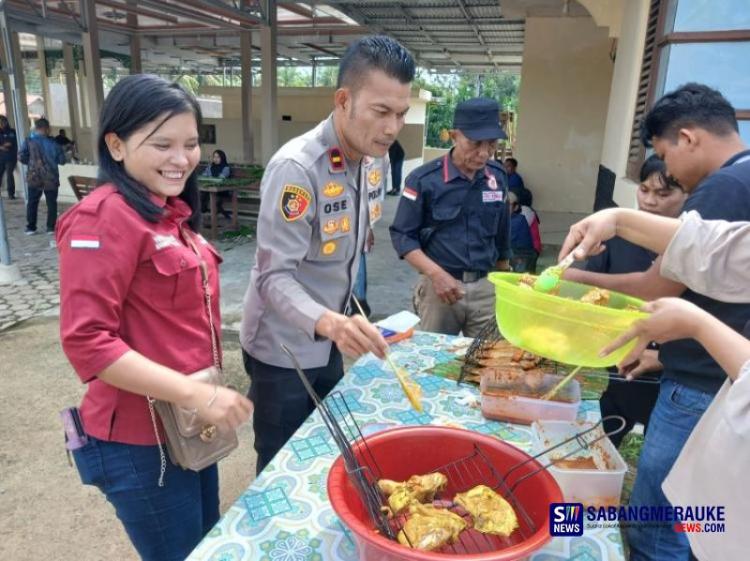 Sambut Hari Pers Nasional Ke-80, Polsek Rambah Samo Rayakan Bersama Puluhan Wartawan
