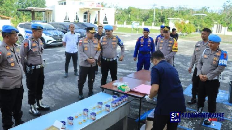 Tersandung Kasus Narkoba, Lima Oknum Polisi Meranti Dinonjob dan Dikurung di Tempat Khusus, Kapolres Tegaskan Zero Tolerance