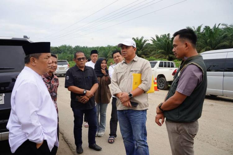 SF Hariyanto Minta Perbaikan Jalan Tapung-Talang Danto Tuntas Sebelum Lebaran