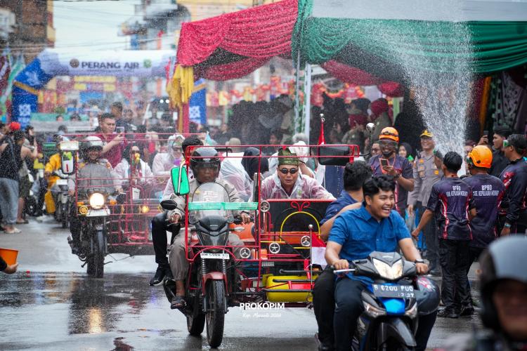 15.963 Orang Padati Selatpanjang, Home Coming Imlek 2026 Dongkrak Denyut Ekonomi Kota Sagu