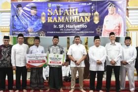 Safari Ramadan Pemprov Riau, BRK Syariah Turut Berkontribusi