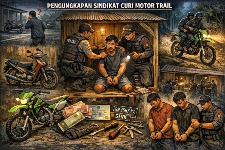 Tukar Tambah Maut: Jual Motor Curian Rp5 Juta Plus Supra, Eh Malah Kompak Masuk Penjara