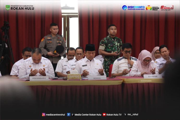 Wabup Syafaruddin Poti Hadiri High Level Meeting Provinsi Riau Guna Perkuat Sinergi Pengendalian Inflasi Selama Bulan Ramadan
