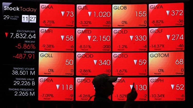 Dana Asing Kabur Ratusan Miliar, IHSG Berpotensi Terus Tertekan?