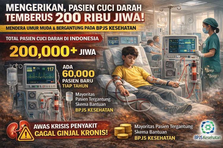 Fakta Mengerikan: Gagal Ginjal Kini Menyerang Generasi Z!