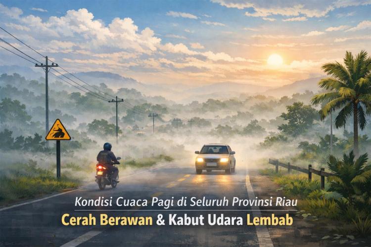 Riau Diselimuti Kabut Tebal Hari Ini, Benarkah Berbahaya?