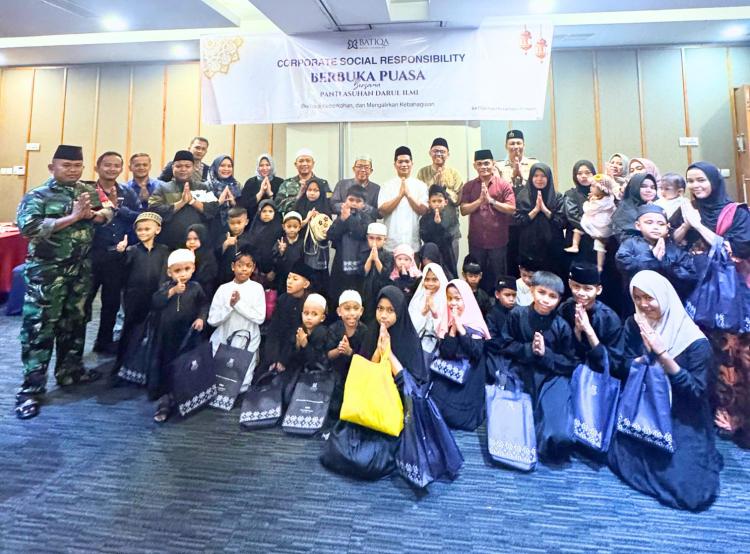 Penuh Kepedulian BATIQA Hotel Pekanbaru Gelar Berbuka Bersama dan Santunan untuk Panti Asuhan Darul Ilmi